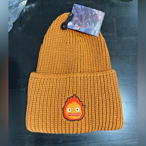 Studio Ghibli Howl's Moving Castle Calcifer  Knit Beanie - Picture 3 of 9